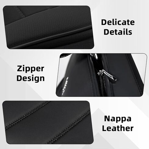 Car Seat Cover Fit for Chevy Tahoe 2000-2025,Compatible Airbag Non-Slip Waterproof Seat Cover,Car Seat Protector Premium Interior (Luxury 5 Seats,Black Green) in Kuwait