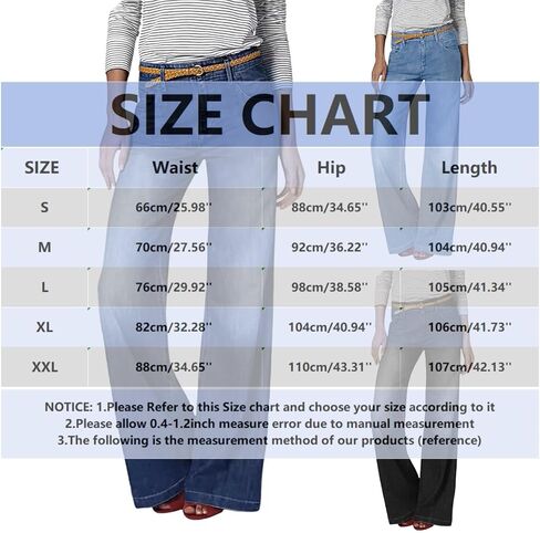 Wide Leg Jeans for Women Low Rise Baggy Stretchy Elastic Waist Cute Y2k Flare Bootcut Boyfried Mom Denim Pants in Saudi Arabia