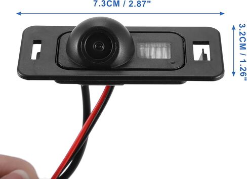 X AUTOHAUX 1 Set كاميرا الرؤية الخلفية الاحتياطية الخلفية بارك مساعدة عكس الكاميرا لسيارات BMW X3 E83 2004-2010 in Saudi Arabia