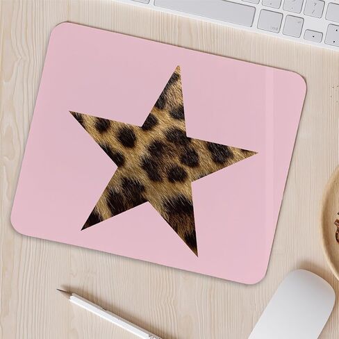 Boho Vintage Mouse Pad, Mouse Pads for Desk for Women, Coworker Leaving Gifts for Women,Wrist Rests Non-Slip Rubber Base Computer Mouse Pads for Wireless Mouse， 9.5 x 7.9 Inch in Kuwait