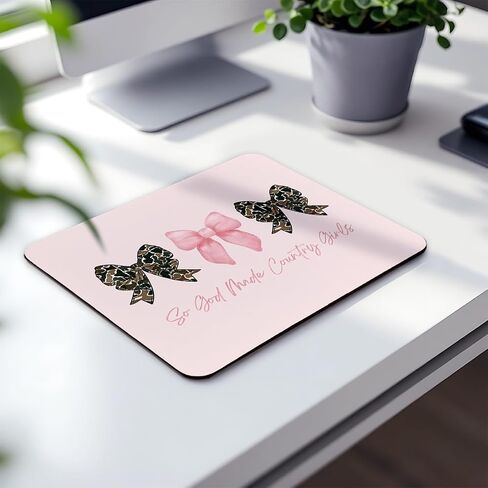 Boho Vintage Mouse Pad, Mouse Pads for Desk for Women, Coworker Leaving Gifts for Women,Wrist Rests Non-Slip Rubber Base Computer Mouse Pads for Wireless Mouse， 9.5 x 7.9 Inch in Kuwait