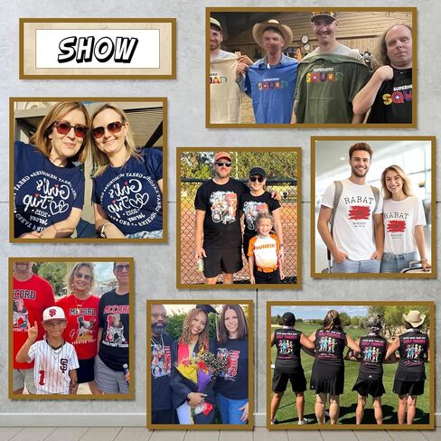 Custom T Shirts for Men Personalized T Shirts with Logo Text Picture Design Your Own Tee Shirt with Front & Back Print in Saudi Arabia
