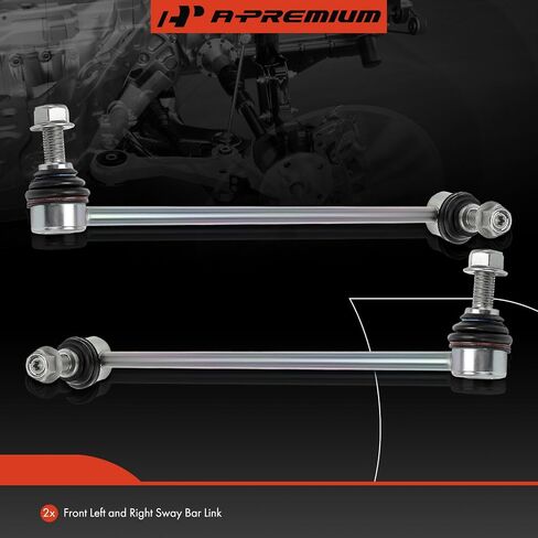 A-Premium 2 x Front Sway Bar Links Stabilizer Bar Links, Compatible with BMW X3 2018-2023, X4 2019-2023 in Saudi Arabia
