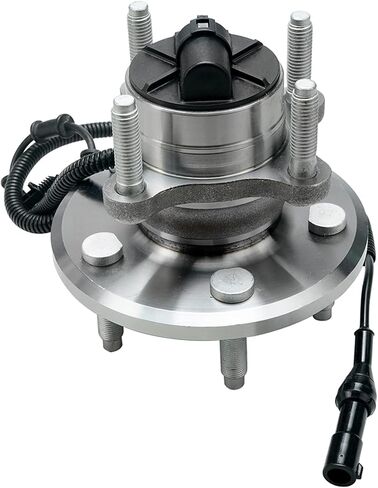 Detroit Axle - Rear Left Wheel Bearing Hub for 2004-2007 Ford Freestar Mercury Monterey 2005 2006 Wheel Bearing and Hub Assembly Driver Side Replacement [5 Lug w/ABS] in Saudi Arabia