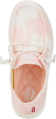 Levi's Kids Newt TD CVS Slip-on Unisex Tie Dyed Canvas Fashion Sneaker Shoe, Pink, 6 M in Saudi Arabia