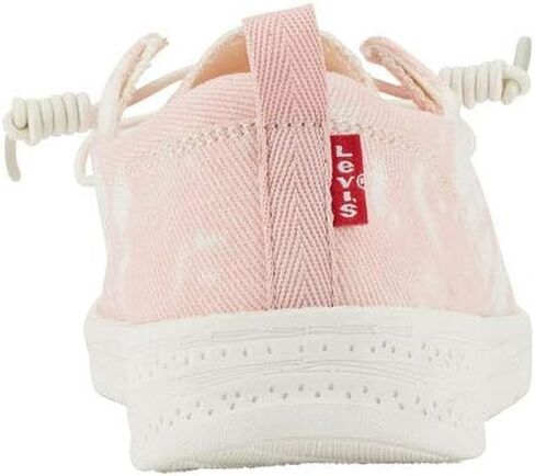 Levi's Kids Newt TD CVS Slip-on Unisex Tie Dyed Canvas Fashion Sneaker Shoe, Pink, 6 M in Saudi Arabia
