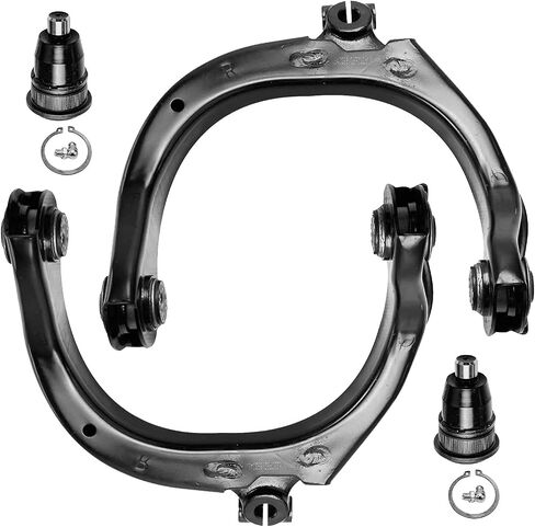 Detroit Axle - Front Upper Control Arms for Chevy Trailblazer EXT GMC Envoy XL XUV SSR Buick Rainier Saab 9-7X Isuzu Ascender, 2pc Upper Control Arms Assembly Set Replacement in Saudi Arabia