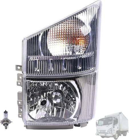 المصباح الأمامي ومصباح الزاوية الجانب الأيمن للراكب مناسب لـ ISUZU NPR NQR NPR-HD NRR 2008-2020 مجموعة المصابيح الأمامية 8975851702 8975851712 تعديل ارتفاع المصباح الأمامي القابل للتكيف in Saudi Arabia