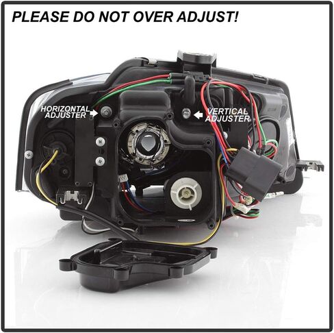 ACANII - For 2009-2012 Audi A3 Black Housing LED DRL RS5 Style Projector Headlight Headlamp Assembly, Driver & Passenger in Saudi Arabia