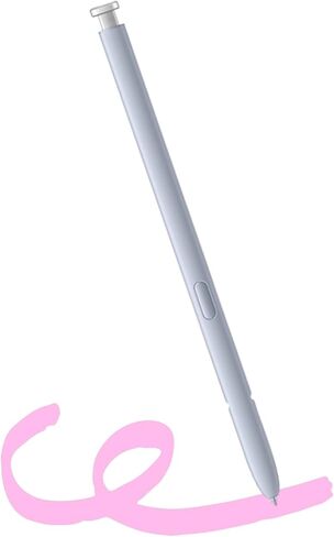 S25 Ultra S Pen Pens لـ Samsung Galaxy S25 Ultra 5G جميع الإصدارات القلم القلم الخفيفة ، 4096 من المجلس الواحد ، مع نصائح/نقاط NIBS 5pcs (أبيض/أزرق) in Kuwait