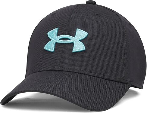 Under Armour Men's Blitzing Cap Stretch Fit, (007) Black / / Blue Haze, Large/X-Large in Saudi Arabia