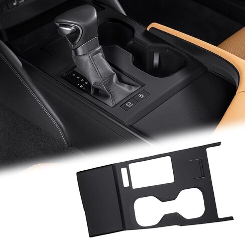 غطاء لوحة ناقل الحركة من السيليكون لسيارة Lexus ES 300h 200 260 2022 2023 2024 2025 وحدة تحكم مركزية مضادة للخدش وسادة حماية للشحن اللاسلكي ملحقات داخلية - أسود in Kuwait