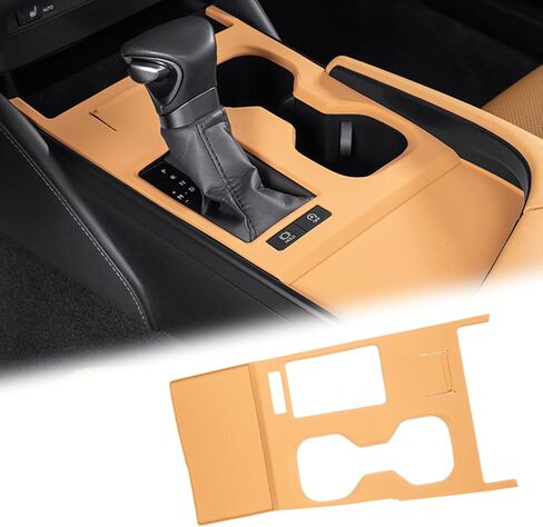 غطاء لوحة ناقل الحركة من السيليكون لسيارة Lexus ES 300h 200 260 2022 2023 2024 2025 وحدة تحكم مركزية مضادة للخدش وسادة حماية للشحن اللاسلكي ملحقات داخلية - أسود in Kuwait