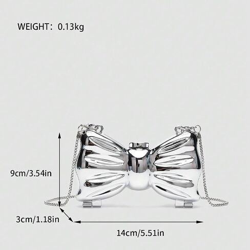 Elegant Women Mini Crossbody Evening Bag Metal Fashion Handbag Clutch for Wedding Party Prom Cocktail Purse in Saudi Arabia