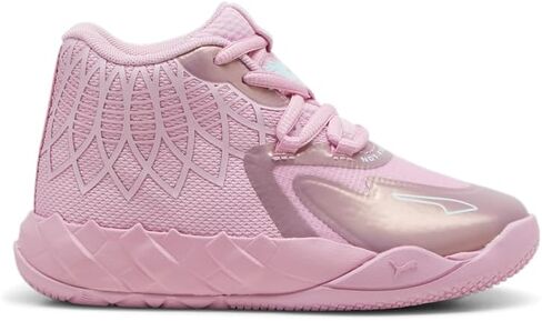 PUMA Kids Girls Mb.01 Iridescent Basketball Sneakers Shoes - Pink - Size 13 M in Saudi Arabia