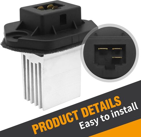 971791F200 HVAC Fan Blower Motor Resistor, Replacement for Kia Spectra Spectra5 Rondo 2007-2008, Replacement for Hyundai Tucson 2005-2007, Replaces 971791F210 in Saudi Arabia