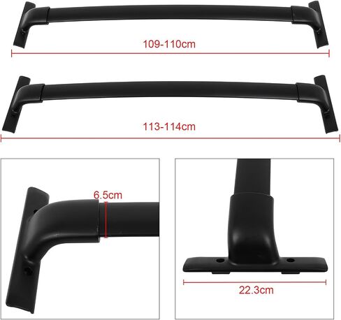 SCITOO Lockable Roof Rack Cross Bars Fit For Murano 2015-2023 Cargo Crossbar Black in Saudi Arabia