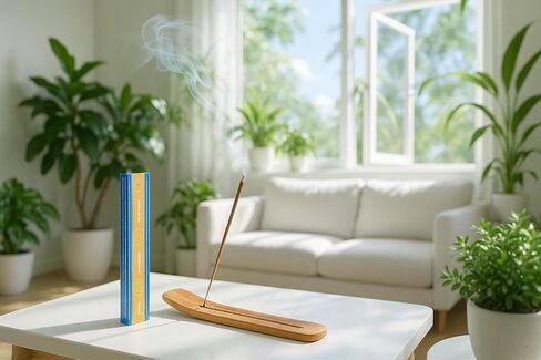 Satya Nag Champa Sandalwood 15grams x 2 Packs Incense Sticks with Seedlink Incense Sticks Holder for Positivity, Meditation, Relaxation, Yoga, Healing in Saudi Arabia