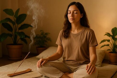 Satya Nag Champa Sandalwood 15grams x 2 Packs Incense Sticks with Seedlink Incense Sticks Holder for Positivity, Meditation, Relaxation, Yoga, Healing in Saudi Arabia