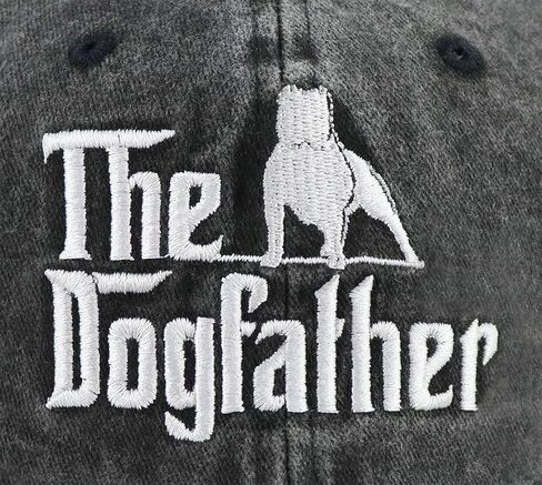 قبعات Rodfather Pugfather Dogfather Grilfather للرجال، قبعة بيسبول مطرزة قابلة للتعديل in Kuwait