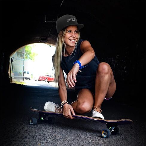 قبعة Snapback مخصصة للرجال قبعات مسطحة بحواف فضية وحروف فضية للشيف والطبخ والتطريز وقبعة بيل مسطحة مطرزة in Kuwait