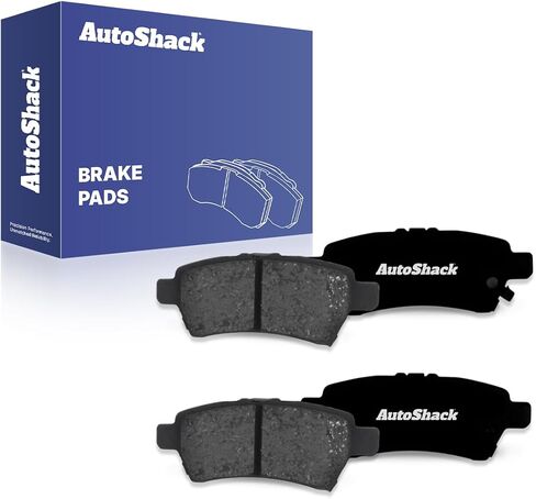 AutoShack Rear Ceramic Brake Pad Set | Replacement for 2005-2012 Nissan Pathfinder 2006-2007 Nissan Xterra | 4-PC in Saudi Arabia
