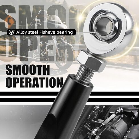 NICECNC Black M8 Touring Rear Stabilizer Compatible with Harley Street Glide FLHX 2017-2025,Compatible with Harley CVO Road Glide FLTRXSTSE ST 2024 See Fitments in Saudi Arabia
