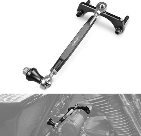 NICECNC Black M8 Touring Rear Stabilizer Compatible with Harley Street Glide FLHX 2017-2025,Compatible with Harley CVO Road Glide FLTRXSTSE ST 2024 See Fitments in Saudi Arabia