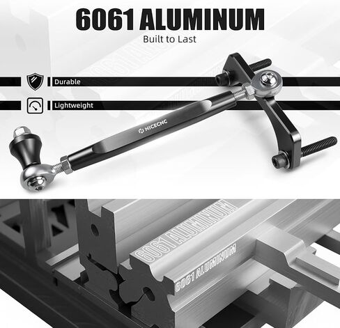 NICECNC Black M8 Touring Rear Stabilizer Compatible with Harley Street Glide FLHX 2017-2025,Compatible with Harley CVO Road Glide FLTRXSTSE ST 2024 See Fitments in Saudi Arabia