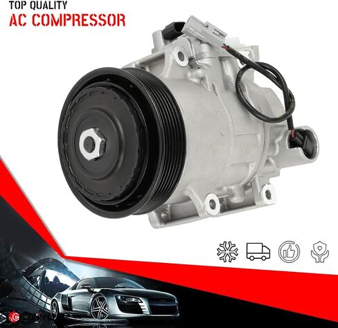 cciyu AC Compressor for Car 2010-2016 for Subaru Legacy for Subaru Outback 3.6LAir Conditioning Compressor with Clutch 6 Grooves 73111AJ000 in Saudi Arabia