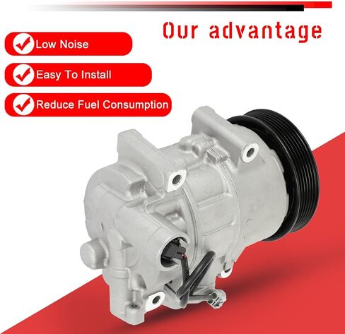 cciyu AC Compressor for Car 2010-2016 for Subaru Legacy for Subaru Outback 3.6LAir Conditioning Compressor with Clutch 6 Grooves 73111AJ000 in Saudi Arabia