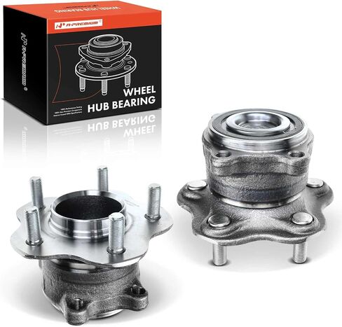A-Premium 2 × محمل العجلة الخلفية ومجموعة المحور مع 5 عروات متوافقة مع Nissan Murano 2009-2014، Quest 2011-2017 in Saudi Arabia