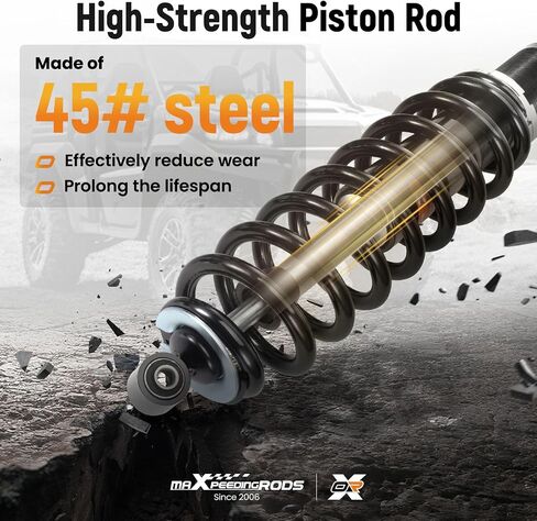 maXpeedingrods 2Pcs Front Shocks for Polaris Ranger 800 4X4 2010-2014, for Ranger 800 6x6 2010-2016, for Ranger Crew 800 2010-2013, for Ranger 500 2009-2010, for Ranger 900 2011-2014, 7043394 Struts in Saudi Arabia