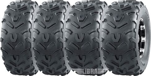WANDA Set 4 ATV tires 22x9-10 Front & 22x11-10 Rear compatible with 91-95 Kawasaki Mule 500 in Saudi Arabia