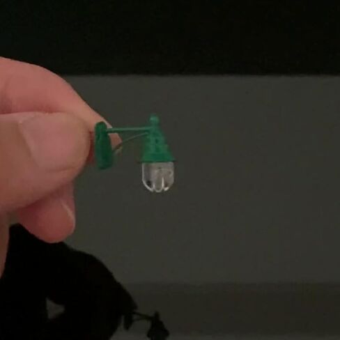 Happyyami 4pcs Dollhouse LED Wall Sconces Miniature 1: 12 Wall Lamp Light Garden Lamps Models Vintage Wall Lamp Models Furnitures for DIY Dollhouse Living Room Style A in Kuwait