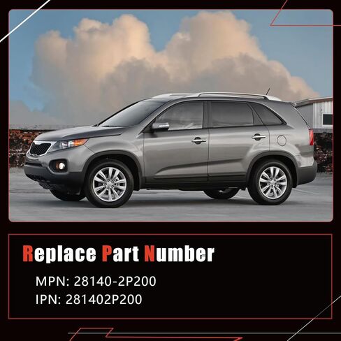 AUCERAMIC 28140-2P200 خرطوم دخول الهواء للمحرك مناسب لـ 2010-2012 Hyundai Santa Fe، 2011-2013 Kia Sorento 2.4L L4 in Saudi Arabia
