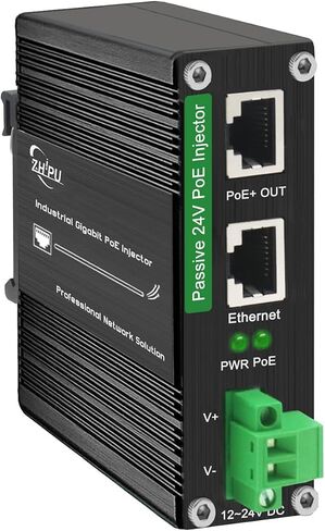 2-Port Gigabit RJ45 Passive 24V PoE Injector in Kuwait