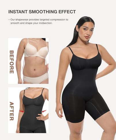 Lover-Beauty Shapewear Tummy Control Bodysuit Butt Lifting Seamless Body Shaper for Women Waist Trainer Comfortable Wearing in Kuwait