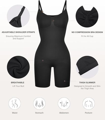 Lover-Beauty Shapewear Tummy Control Bodysuit Butt Lifting Seamless Body Shaper for Women Waist Trainer Comfortable Wearing in Kuwait