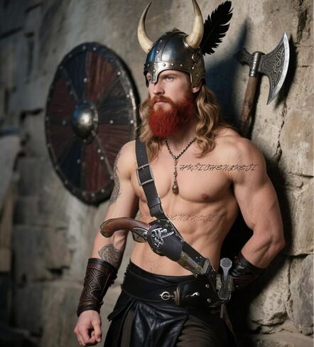 Medieval Shoulder Sword Strap Holder Renaissance Faux Leather Pistol Flintlock Gun Frog Double Holster Halloween Accessory in Kuwait