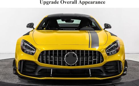 Genuine Carbon Fiber Mirror Cover Caps Fit for Mercedes Benz SL SLK SLC SLS Mercedes AMG GT GTS GTC GTR,1Pair Side View Mirror Skull Decoration Overlay, Black in Saudi Arabia