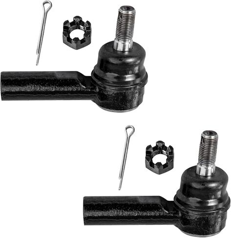 Detroit Axle - Front 10pc Suspension Kit for 96-02 Toyota Corolla, Stabilizer Sway Bars Lower Ball Joints Outer Inner Tie Rod Ends Boots 1996 1997 1998 1999 2000 2001 2002 Replacement in Saudi Arabia