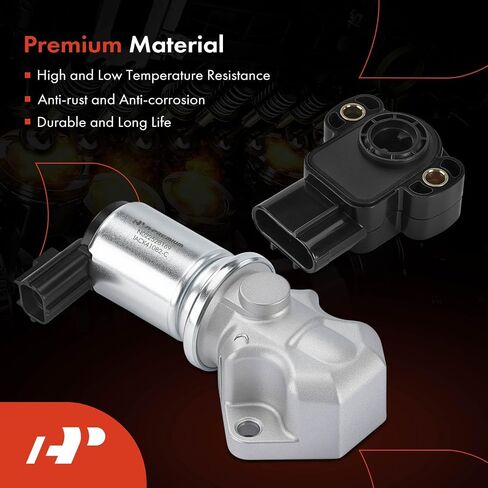 A-Premium Idle Air Control Valve IAC + Throttle Position Sensor TPS Compatible with Ford Escape 2003-2004 & Mazda MPV 2005-2006, 3.0L in Saudi Arabia