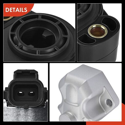 A-Premium Idle Air Control Valve IAC + Throttle Position Sensor TPS Compatible with Ford Escape 2003-2004 & Mazda MPV 2005-2006, 3.0L in Saudi Arabia