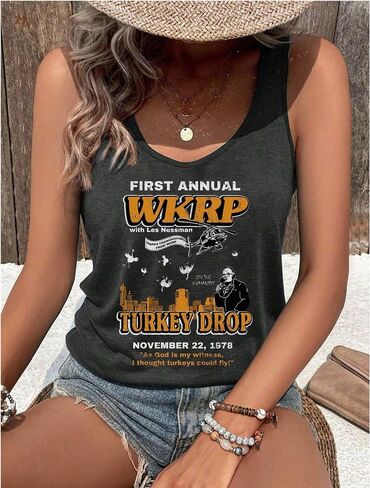 Problem Solved Halloween Tank Tops for Women Bloody Splatter Graphic Shirts Halloween Casual Racerback Tops in Kuwait