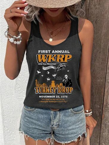 Problem Solved Halloween Tank Tops for Women Bloody Splatter Graphic Shirts Halloween Casual Racerback Tops in Kuwait