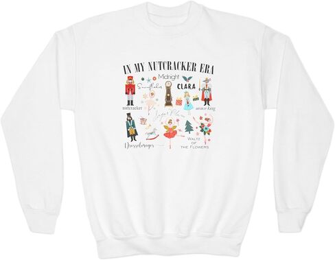 Youth In My Nutcracker Era Youth Sweatshirt, Girls Nutcracker Sweatshirt, In My Nutcracker Era Sweatshirt Girls in Saudi Arabia