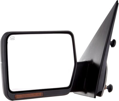 مرايا سحب ECCPP مناسبة لـ 2004-2014 لسيارة Ford For F150 بيك اب شاحنة الطاقة المعدلة بإضاءة إشارة الانعطاف الساخنة، ضوء البركة، غطاء أسود، غطاء مزدوج للسائق وجانب الركاب in Saudi Arabia