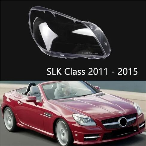 Compatible for-Benz SLK W172 2011 2012 2013 2014 2015 Car Headlight Shell Headlight cover Headlamp Lens Headlight Glass(Right) in Saudi Arabia