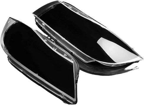 1Pair Front Headlamp Cover Compatible For Bmw 3 Series E90 E91 2006-2012 Facelift Clear Xenon Headlight Lens Shell Left+Right in Saudi Arabia